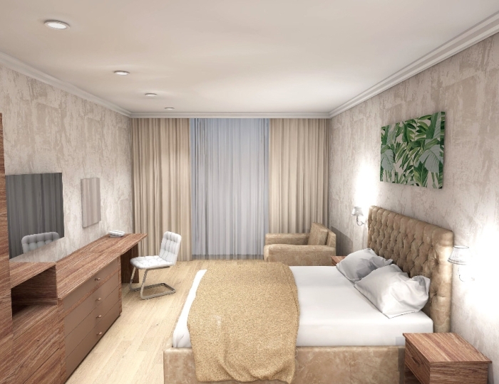 2-местное станд. с балк., корп. 3 - Парк-отель Amra Park-Hotel & Spa / Амра Парк