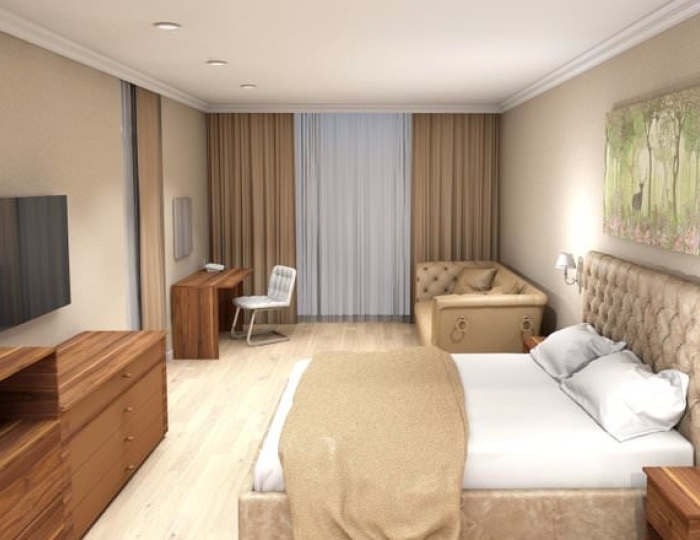 2-местное 3-комн. апартаменты, корп. 3 - Парк-отель Amra Park-Hotel & Spa / Амра Парк