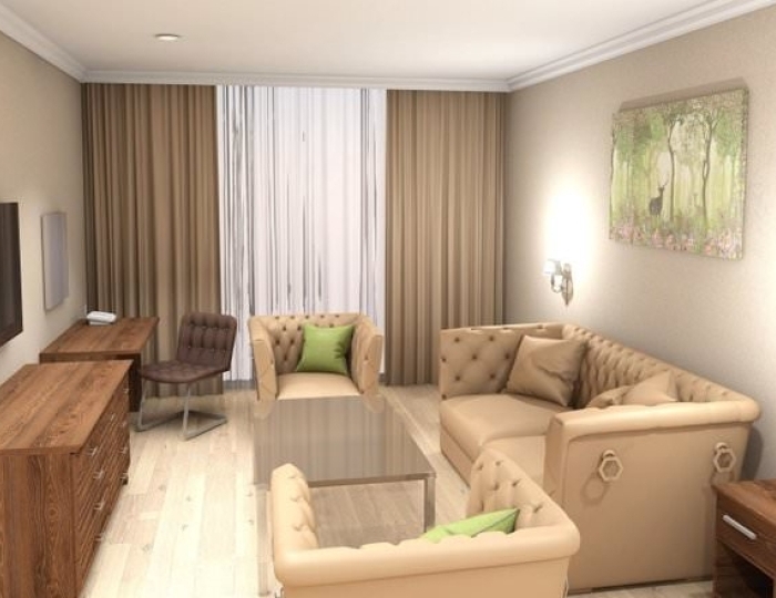 2-местное 3-комн. апартаменты, корп. 3 - Парк-отель Amra Park-Hotel & Spa / Амра Парк