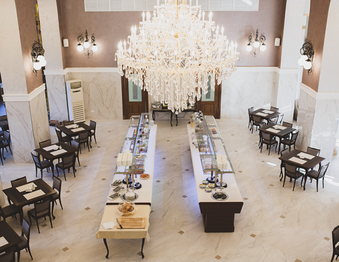 Зал «Шведского стола» - Парк-отель Amra Park-Hotel & Spa / Амра Парк